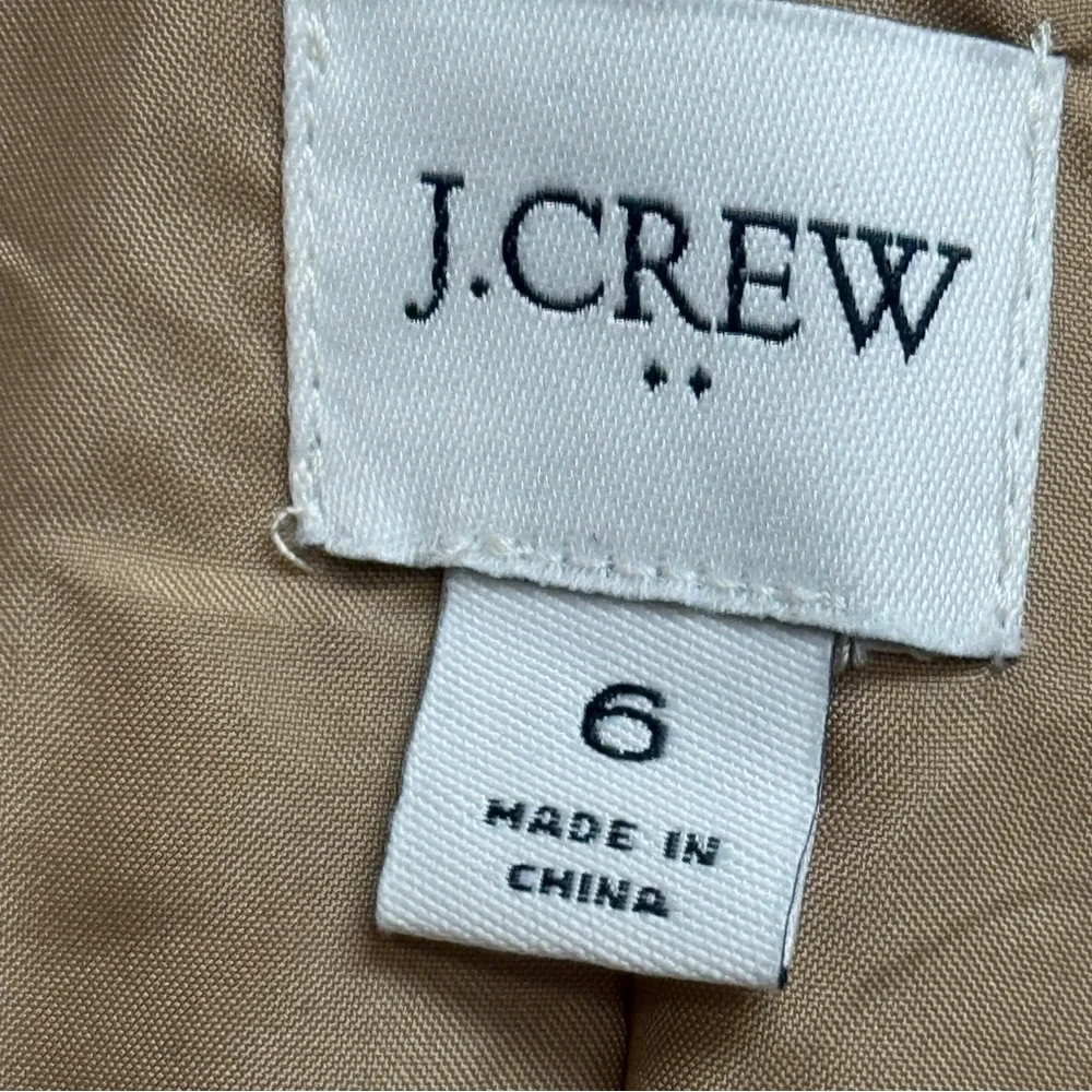 J. Crew Women's Camel Wool Jacket Sz 6‎